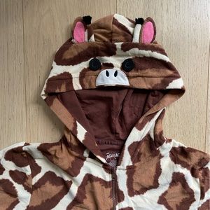 Nick and Nora Giraffe Onesie Size L